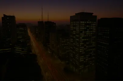 Vista da cidade de Ribeirão Pires